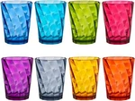 Acrylic Optix Plastic Reusable Drinking Glasses (set Of 8) 14OZ Rocks Cups New. Price: $31.91.