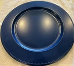 Martha Stewart Collection Harvest Blue Charger New. Price: $26.99.
