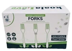 500X Compostable 7" Forks Biodegradable Eco-friendly Usa Made Heat-resistant New. Price: $24.95.