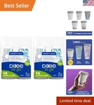 Compostable 12 Oz Paper Coffee Cups With Insulated Grip Perfect For On-the-go New. Price: $14.04.