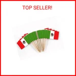 Javd Cyps 100 Pcs Mexico Mexican Toothpick Flags, Small Mini Stick Cupcake New. Price: $10.49.
