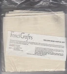 Fanci Crafts Stamped Cross Stitch Yellow Rose 4 Piece Napkin Set Elsa Williams New. Price: $5.99.