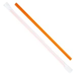 Karat 9" Giant Straws (8MM) Paper Wrapped - 2,500 Ct, C9075 (orange) New. Price: $36.75.