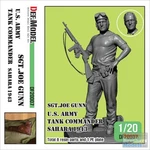 DEFDF20007 1:20 Model Figure Set - Sgt Joe Gunn Us Mary Tank Commander New. Price: $37.99.