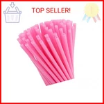 Juvale 300 Pack Pink Plastic Straws For Birthday Party, Baby Shower, Weddings An New. Price: $20.15.