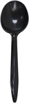 U2002B 5.4" Pp Medium-weight Disposable Soup Spoon, Bla(pa Of 1000) New. Price: $29.40.