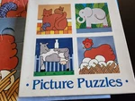 1988 Lillian Vernon Pack Of Picture Puzzles With Original Box Used. Price: $14.99.