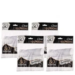 200 Count Settings Plastic Clear Teaspoons, Heavyweight Disposable Cutlery,... New. Price: $23.84.