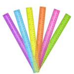 Dagongren 30 Pack Clear Plastic Rulers 12 Inch,transparent Assorted Color Metric New. Price: $15.73.