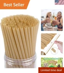 Sugarcane Straws, 200PCS Disposable For Hot Cold Drinks, Coffee,... New. Price: $19.98.