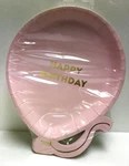 Pink Happy Birthday Paper Balloon Plates New Package 7.5" (talking Tables). Price: $10.00.