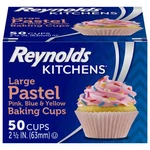 Reynolds Baking Cups, Pastel Assorted - 50 Count New. Price: $10.41.