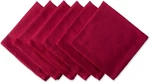 Variegated Tabletop Collection, Napkin Set, 20X20, Tango Red, 6 Piece New. Price: $27.99.