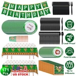 171PCS Baseball Dinnerware Kit Birthday Party Disposable Tool New. Price: $22.49.