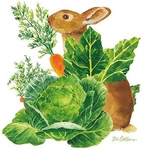 Paperproducts Design Cadbury Bunny Beverage Napkin, 5" X New. Price: $10.95.