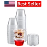 Airtight 4 Ounce Portion Cups With Snap-on Lids Ideal For Sauces & Dressings New. Price: $21.99.