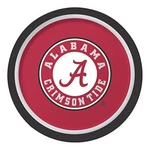 Creative Converting University Of Alabama Dinner Paper Plates - Pcs, 8.75", Lu New. Price: $10.72.