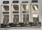 Blksmith Durable Brushed Steel Finish 4 Sets Of Straws, Black New. Price: $17.99.