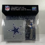 Nfl Dallas Cowboys Party Gift Set - Napkins, Glass, Spreader, Sports Theme New. Price: $8.99.