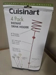 Cuisinart CDH-444 Drink Stakes Party Pack 4-PIECES New Box. Price: $12.00.