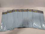 Lot Of 7 Spritz Light Blue Plastic Table Covers 52 X 108 Party Disposable New. Price: $6.77.