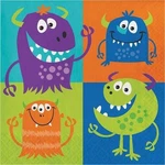 Fun Monsters Cartoon Creature Cute Kids Birthday Party Paper Luncheon Napkins New. Price: $10.99.