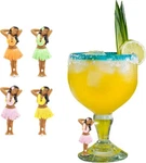 Npw Drinking Buddies Hula Girls New. Price: $8.50.