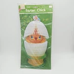 Nos Amscan Denmark Honeycomb Easter Decoration Hatching Chick 11" Tall *unused* New. Price: $18.00.