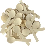 200PCS 4 Inch Mini Wooden Spoons, Biodegradable Compostable Birchwood, Food New. Price: $13.40.