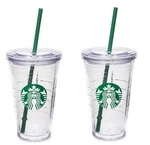 Starbucks Grande Insulated Travel Tumbler 16 Oz Double Wall Ounces, Green New. Price: $76.90.