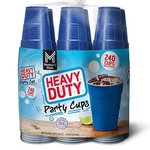 Member's Mark Heavy-duty Disposable Plastic Party 18 Oz Cups, 240 Ct Blue New. Price: $61.79.