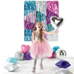Sparkle Birthday Foil Fringe Backdrop Wedding Baby Shower Supplies Decorations New. Price: $22.50.