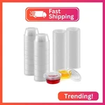 Simple Craft (3.25 Ounce, 50 Cups Clear Halloween Jello Shot With Lids - New. Price: $12.83.