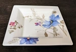 Villeroy & Boch Mariefleur Gris Gifts Square Trinket Dish #1748, 5.5", Germany New. Price: $29.00.