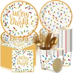 240 Pcs Christmas Plates And Napkins Serve 30 Guests Party Supplies... New. Price: $42.19.