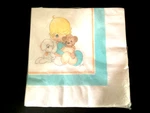 Nos Hallmark Precious Moments 16 Napkins 13.5IN X 13.38IN Sealed Vintage New. Price: $9.99.