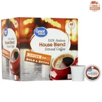 Great Value 100% Arabica House Blend Medium Roast Coffee Pods, 48 Ct New. Price: $14.90.