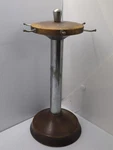 Vintage Mcm Ekco Flint Display Cutlery Stand Wood Metal Utensil Hang Organizer Used. Price: $81.25.