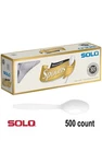 Solo Heavyweight Plastic Spoon, White, 500-COUNT New. Price: $30.00.