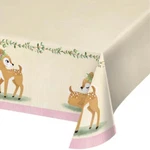 Deer Little One Paper Tablecover Woodland Animal Birthday Party Tablecloth New. Price: $14.29.