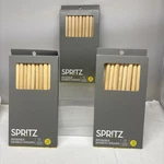 3 X Spritz Reusable Bamboo Straws 10 Packs W/straw Cleaner Renewable Res (B48. Price: $14.99.
