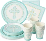 First Communion Decorations For Boys - 24 Plates And Napkins,... New. Price: $25.70.