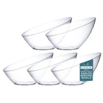 Disposable Plastic Bowls Medium 20 Oz Clear Angled Pack PS-3735 Posh Setting New. Price: $35.99.