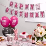 Neviti Happy Birthday Pink Party Tableware New. Price: $5.38.