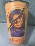 Child's Play Movie Chucky Evil Doll Halloween Party Favor 32 Oz. Plastic Cup New. Price: $8.75.