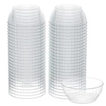 R-kay 6 Clear Plastic Small Bowls 50 Pack Disposable Heavy Oz, New. Price: $14.43.