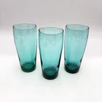 Set Of 3 Cristar Bilbao Smoke Green Water Cooler Tumblers Drinking Glasses 16 Oz New. Price: $21.00.