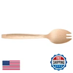Perfect Stix Green Spork 165-1000CT Birchwood Compostable Cutlery 5.7" New. Price: $74.88.