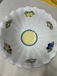 Villeroy & Boch French Garden Fleurence Large 12.5 Footed Fruit Bowl New. Price: $315.00.