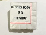Cocktail Beverage Napkins (30) Haut Paper Novelty Phrase Vintage Retro Nos Funny New. Price: $16.00.